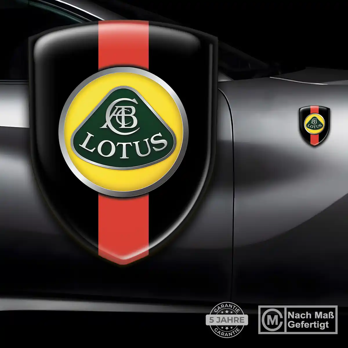 Lotus Emblem Aufkleber Wappen Auto Modernes Design