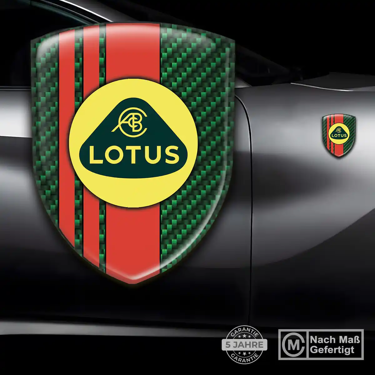 Lotus Emblem Aufkleber Wappen Auto Tuningfahrzeug