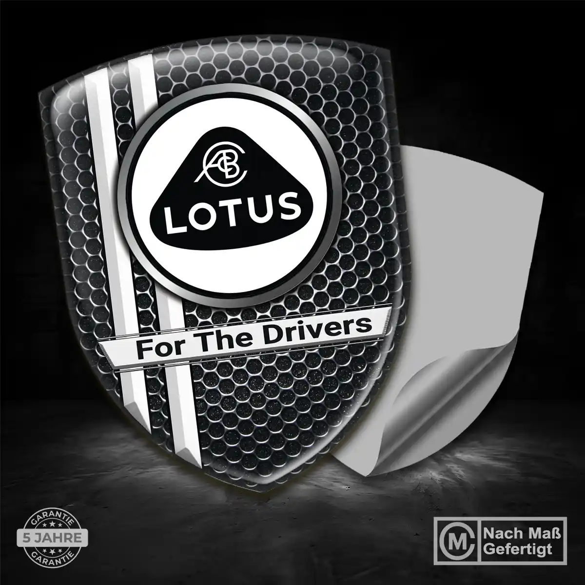 Lotus Emblem Aufkleber Wappen Edles Design