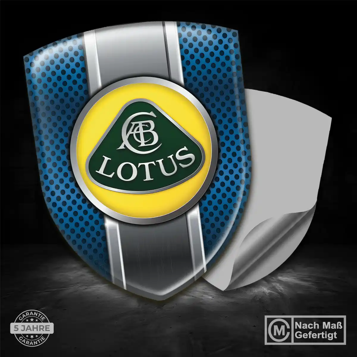 Lotus Emblem Aufkleber Wappen Elegantes Design