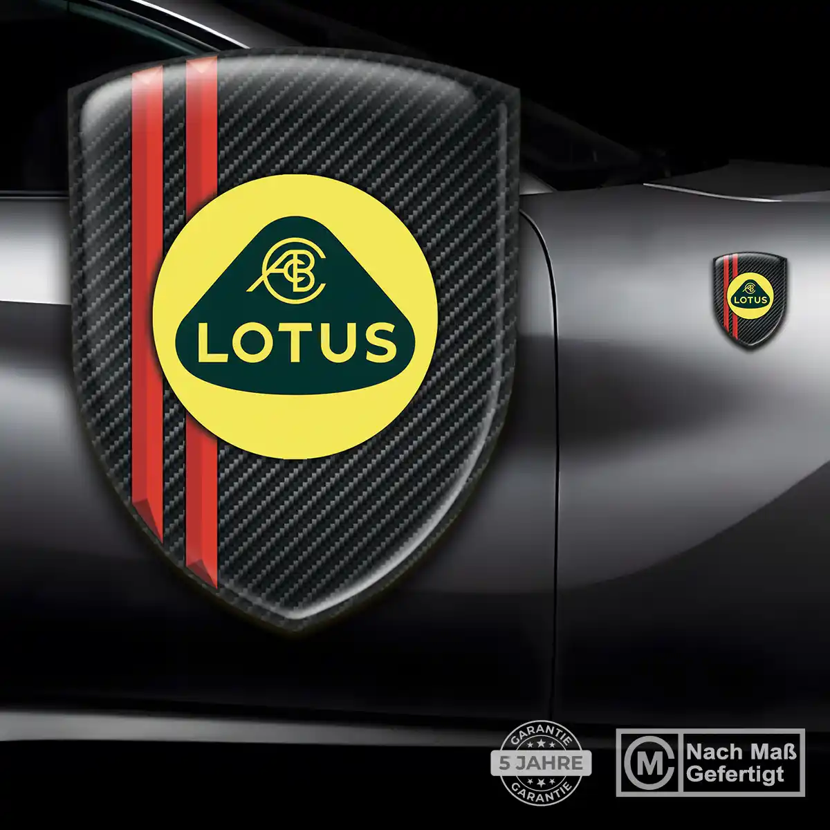Lotus Emblem Aufkleber Wappen Exterieurdesign