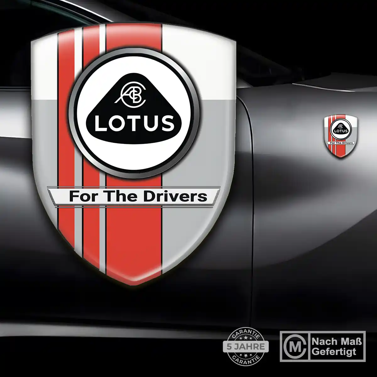 Lotus Emblem Aufkleber Wappen Luxus-Edition