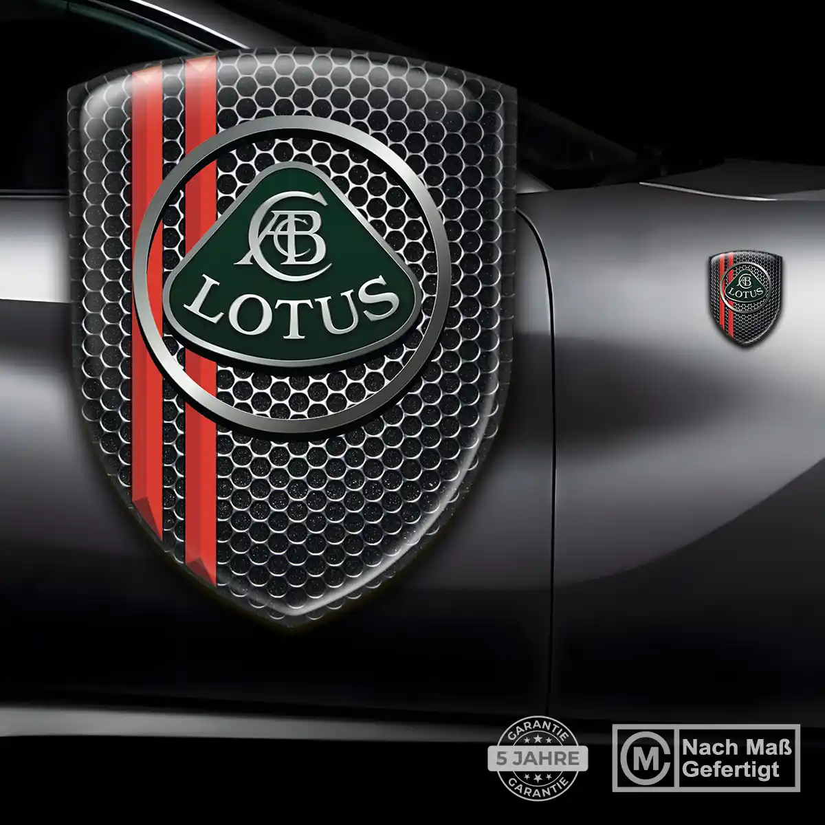 Lotus Emblem Aufkleber Wappen Markenedition