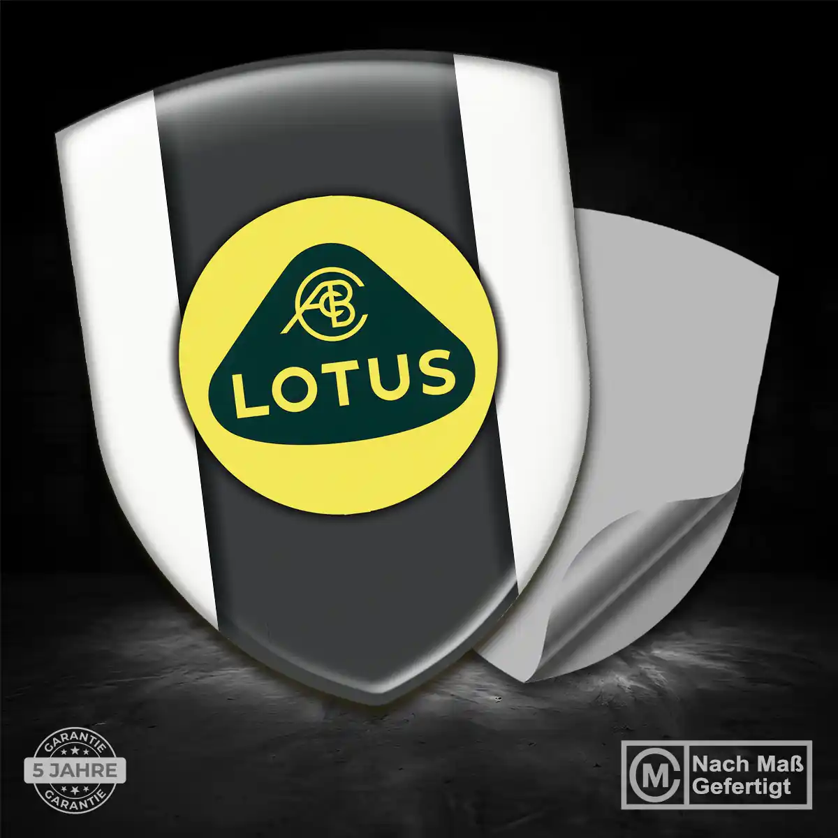 Lotus Emblem Aufkleber Wappen Premium-Edition