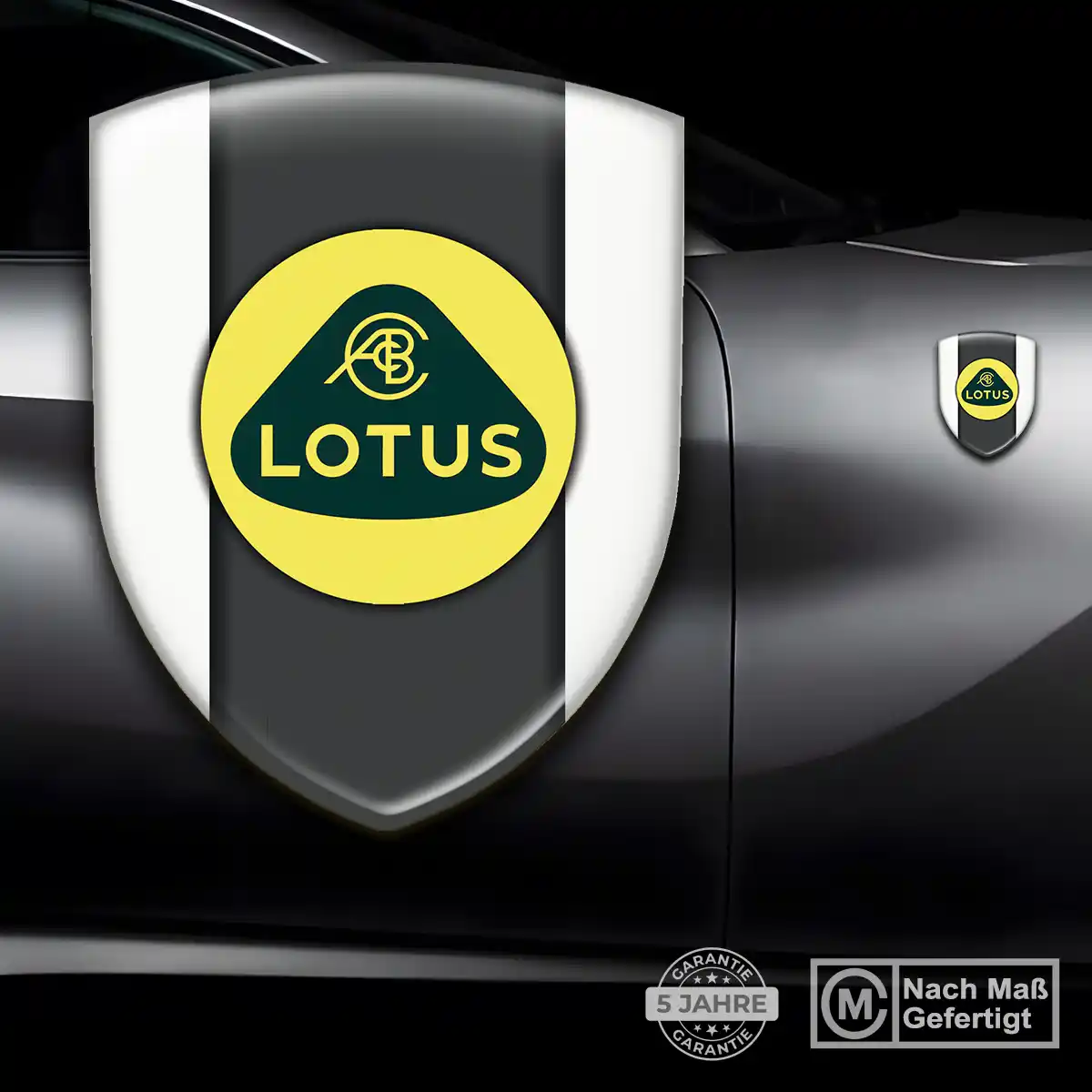 Lotus Emblem Aufkleber Wappen Premium-Edition