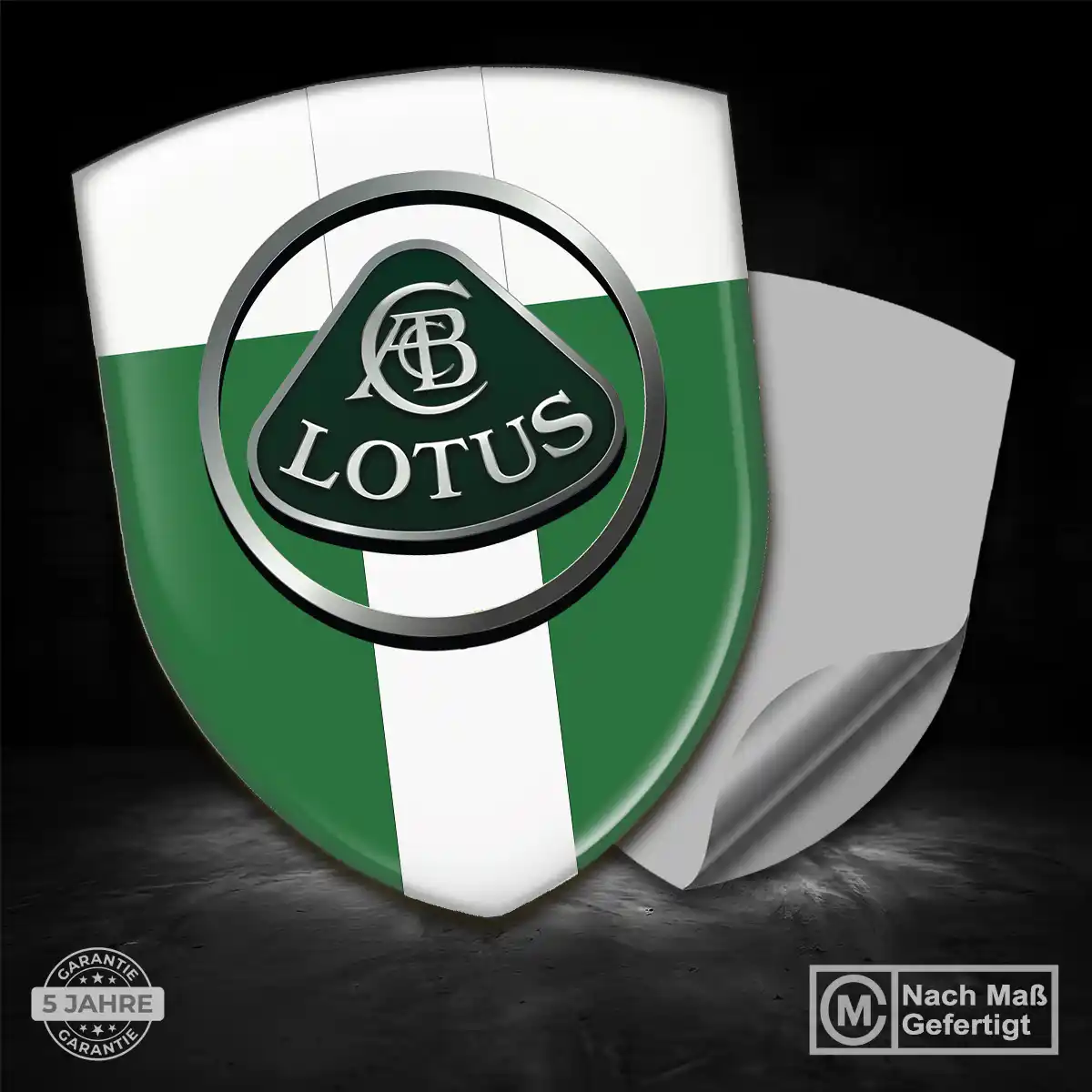 Lotus Emblem Aufkleber Wappen Premiumqualität