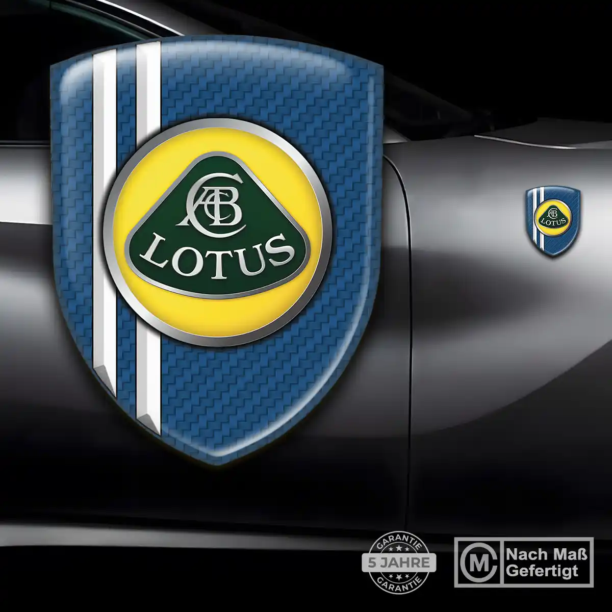 Lotus Emblem Ausdrucksstarkes Design