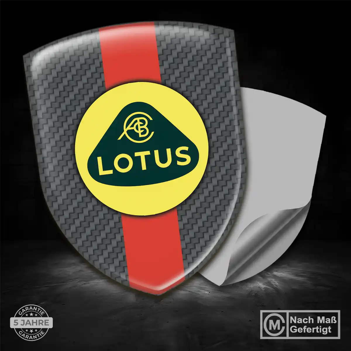 Lotus Emblem Auto Anspruchsvolles Design