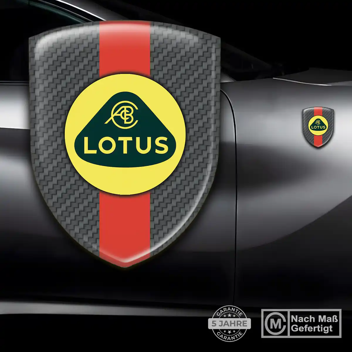 Lotus Emblem Auto Anspruchsvolles Design