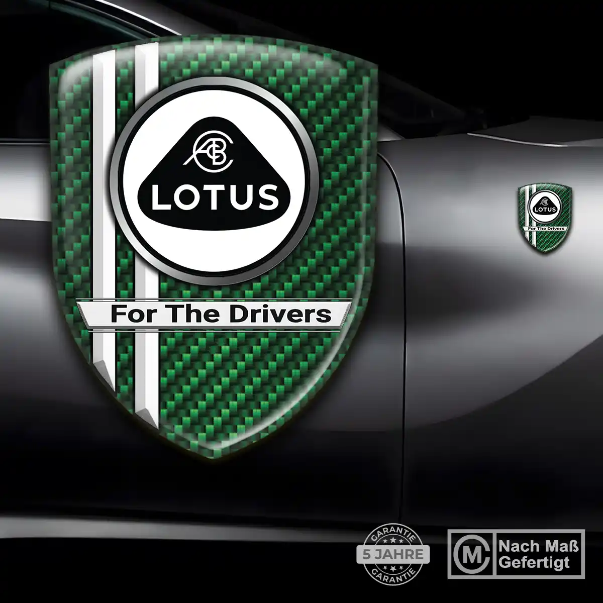 Lotus Emblem Auto Ausdrucksstarkes Design