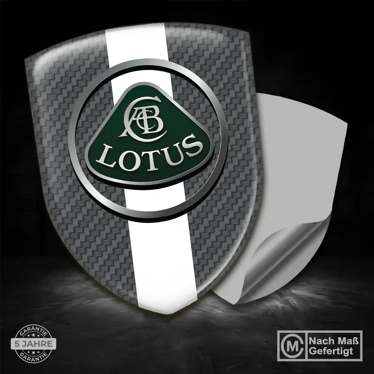 Lotus Emblem Auto Elegantes Design