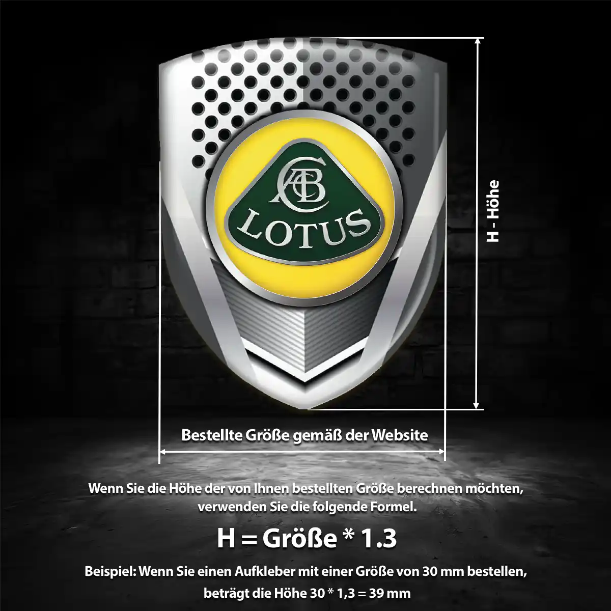 Lotus Emblem Auto Exterieurdesign