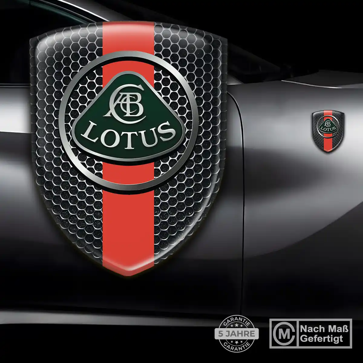 Lotus Emblem Auto Interieurdesign