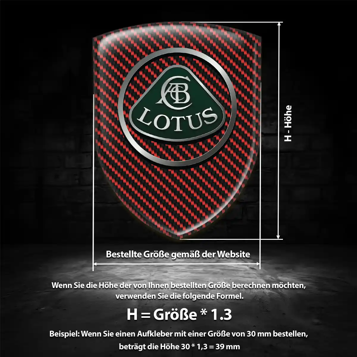 Lotus Emblem Auto Modernes Design