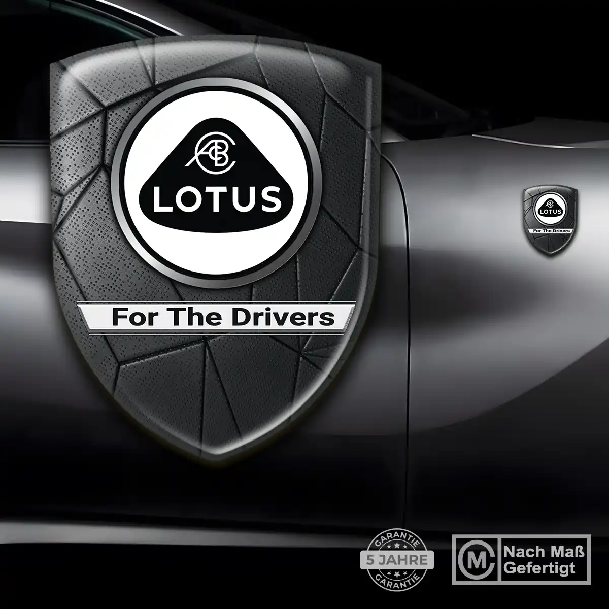 Lotus Emblem Auto Premiumqualität