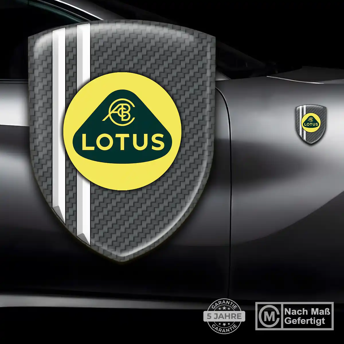 Lotus Emblem Auto Stilvolles Design