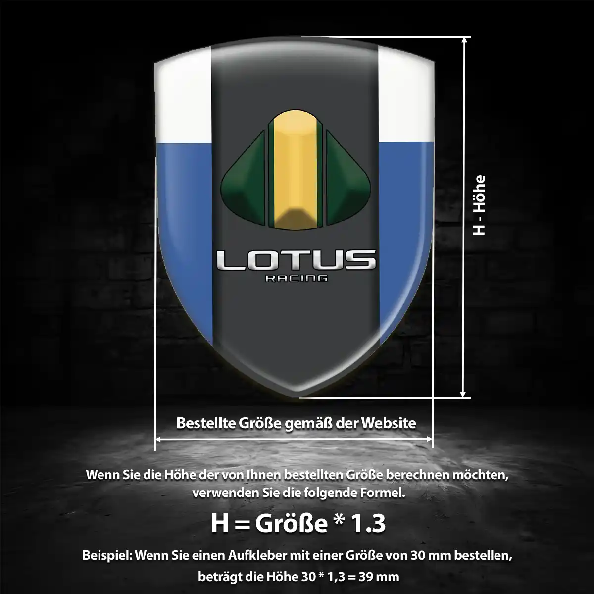 Lotus Emblem Edles Design