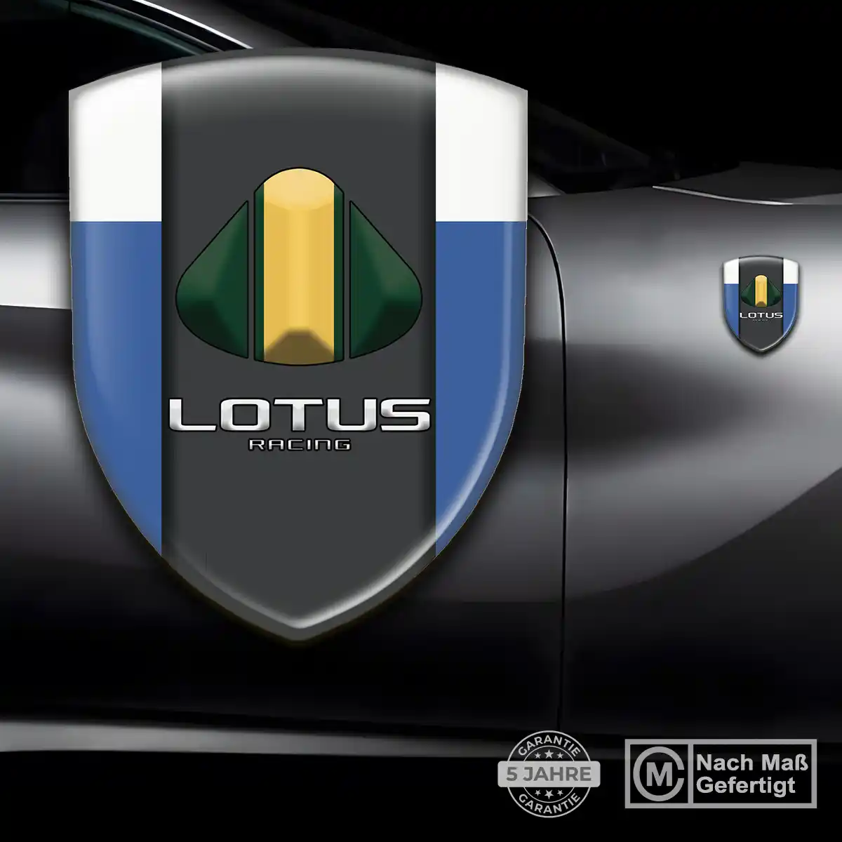 Lotus Emblem Edles Design