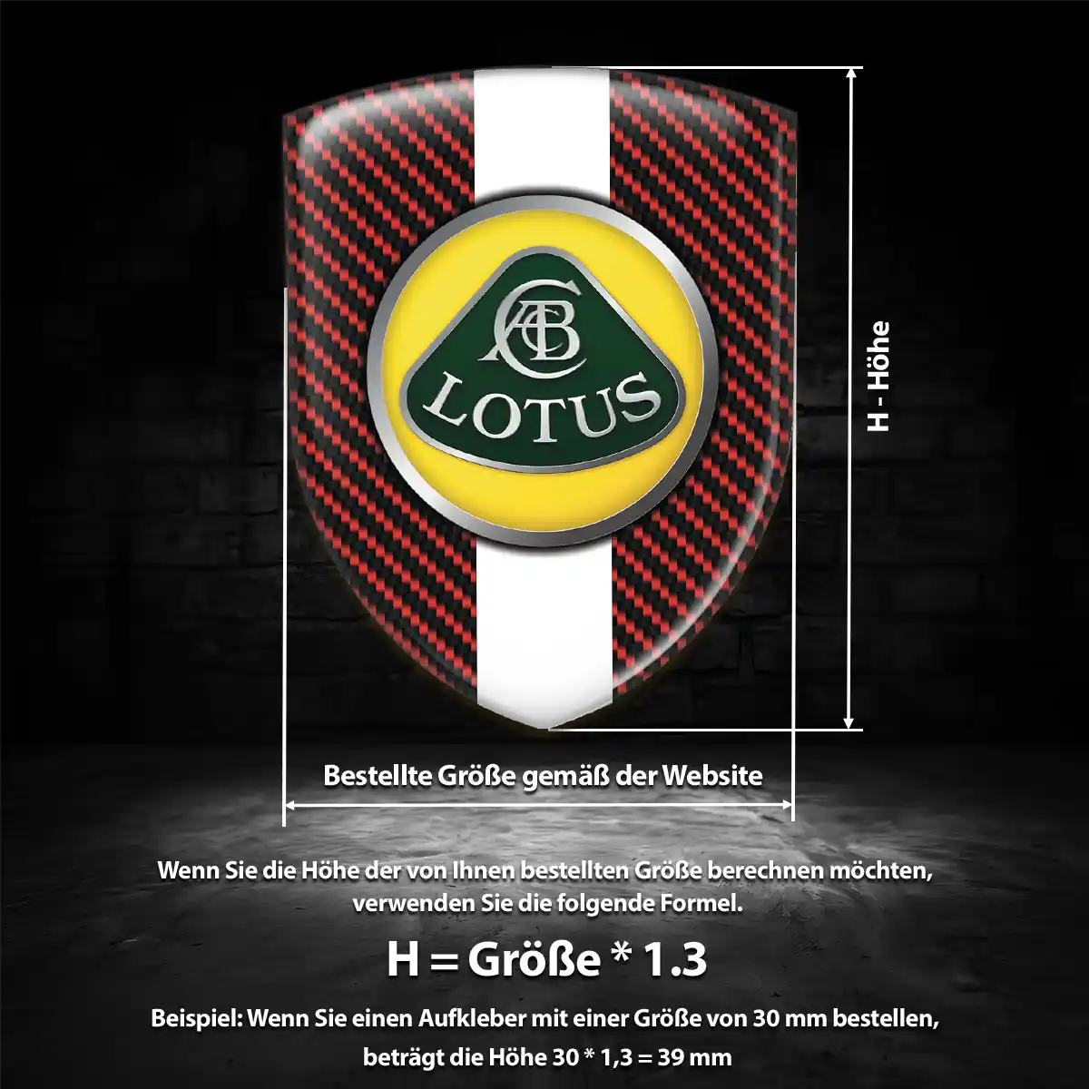 Lotus Emblem Limitierte Auflage