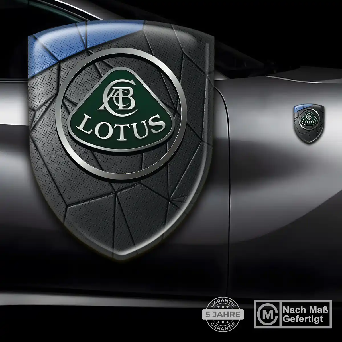 Lotus Emblem Premiumqualität