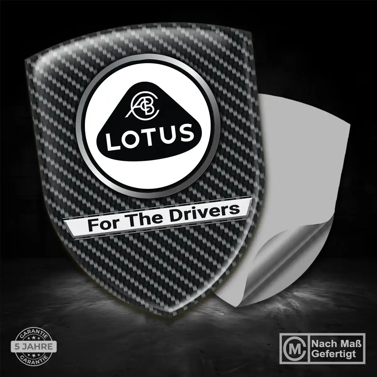 Lotus Emblem Stilvolles Design