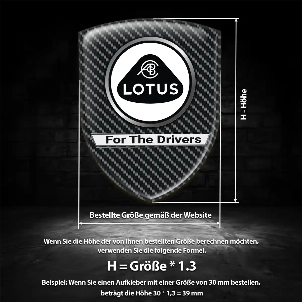 Lotus Emblem Stilvolles Design