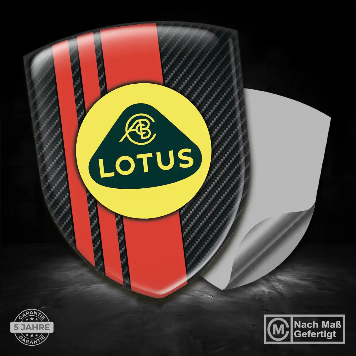 Lotus Emblem Tuningfahrzeug