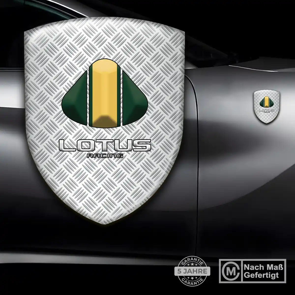 Lotus Emblem Wappen Aufkleber Auto Elegantes Design