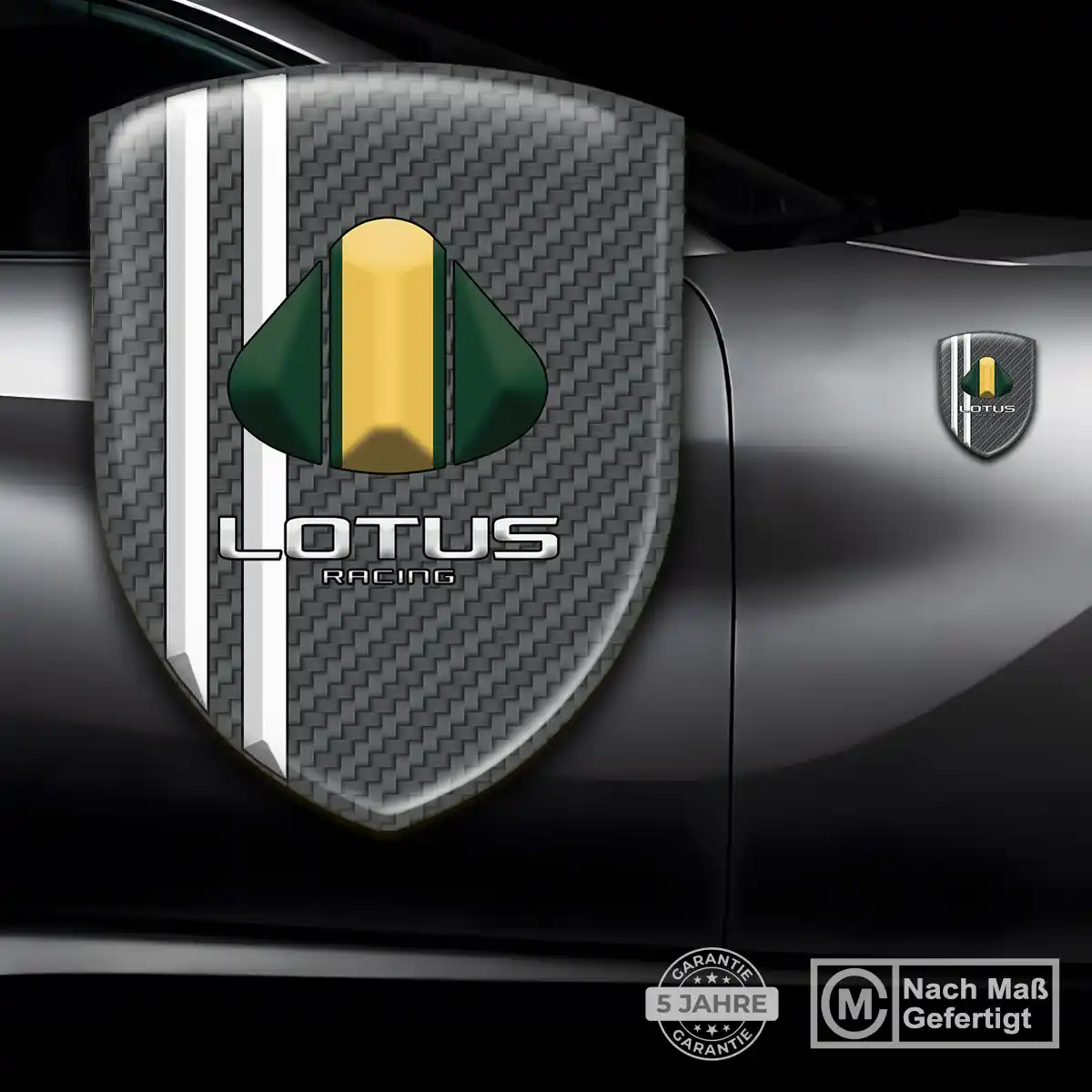 Lotus Emblem Wappen Aufkleber Auto Exterieurdesign