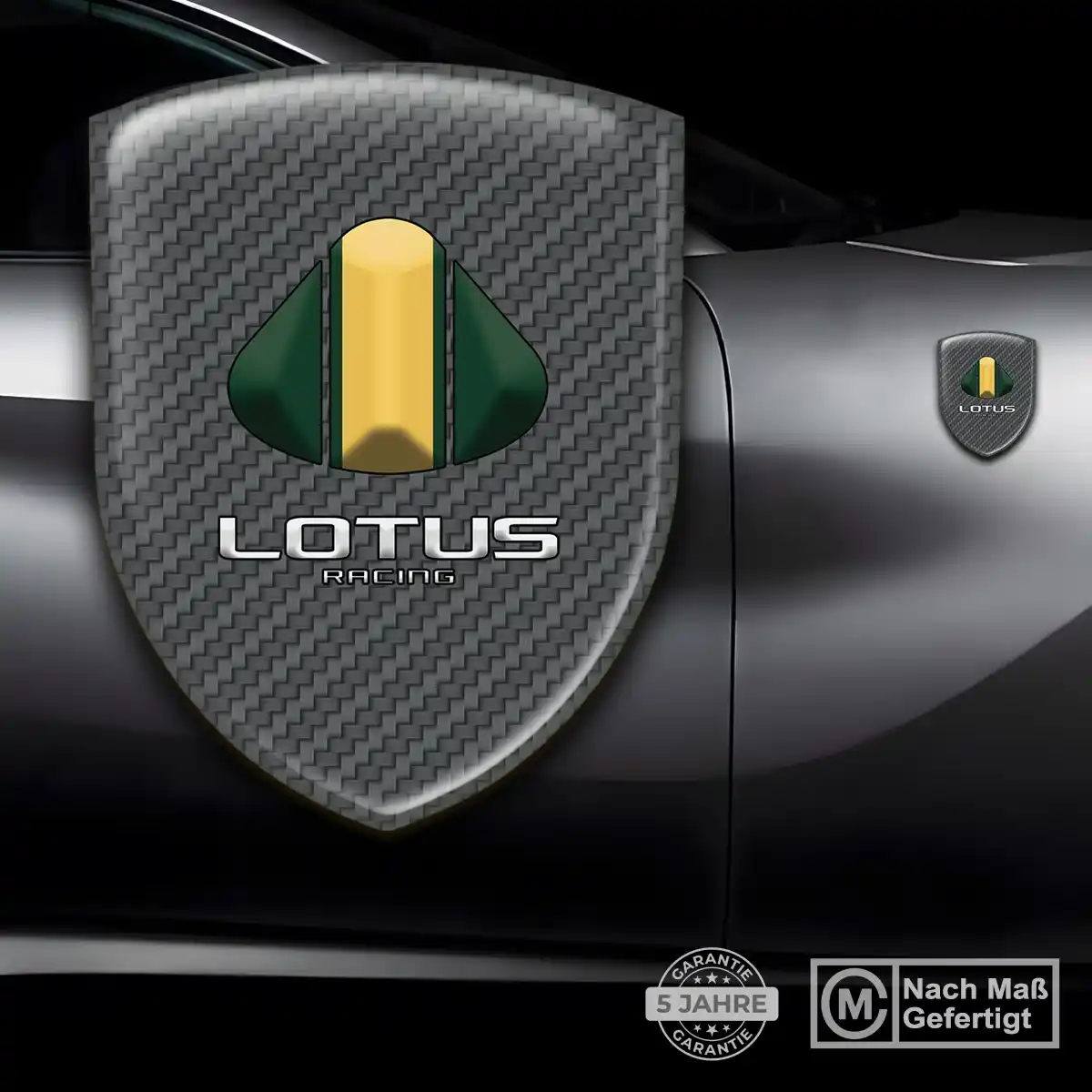 Lotus Emblem Wappen Aufkleber Auto Interieurdesign