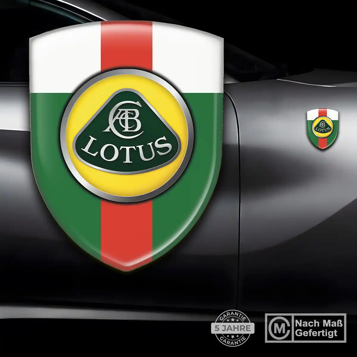 Lotus Emblem Wappen Aufkleber Auto Limitierte Auflage