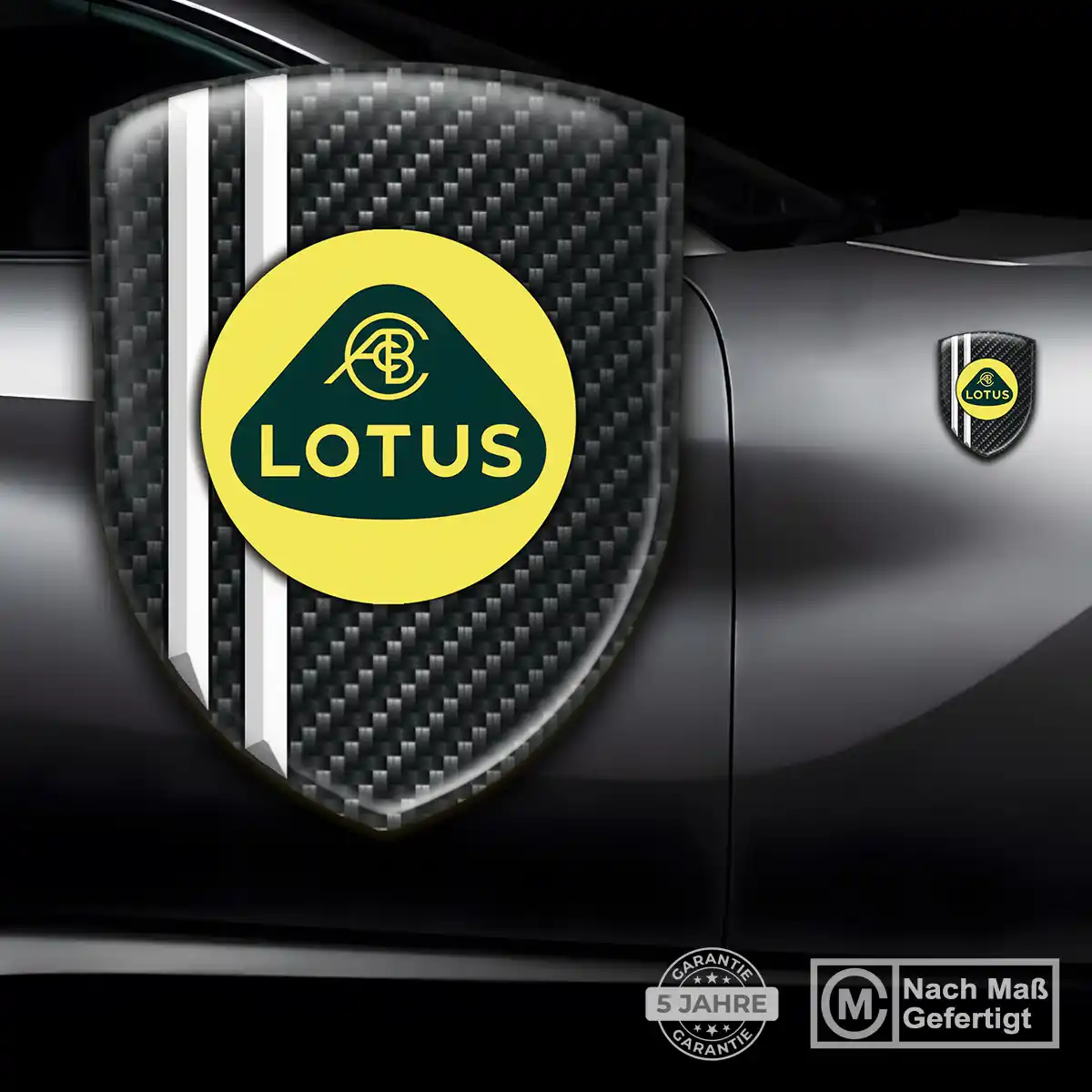 Lotus Emblem Wappen Aufkleber Auto Markenedition