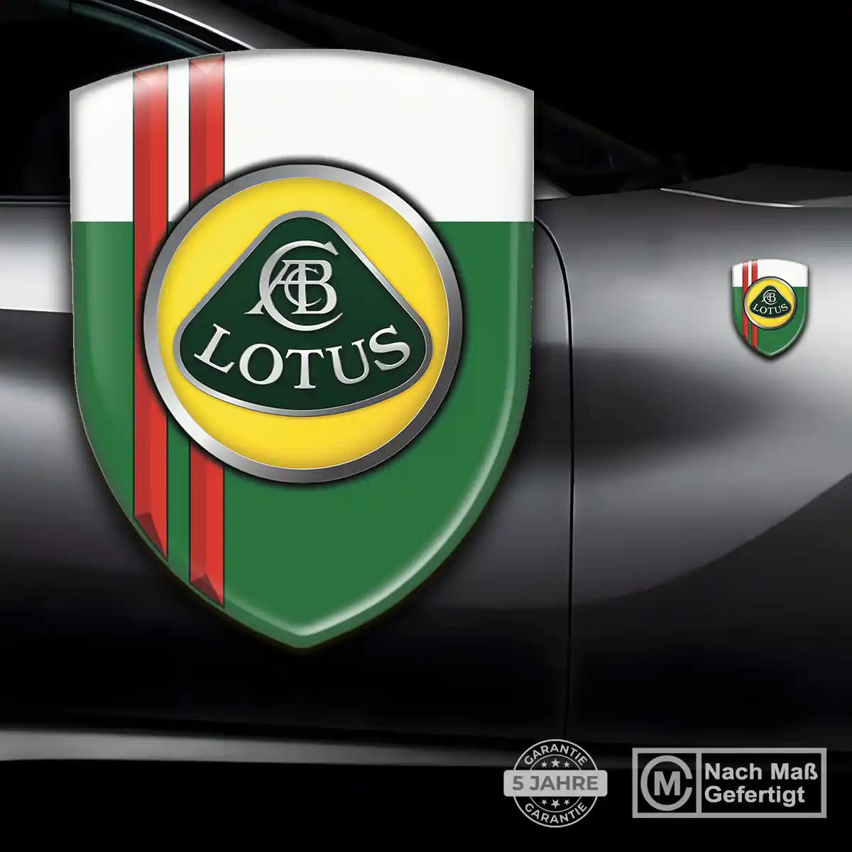 Lotus Emblem Wappen Aufkleber Auto Modernes Design