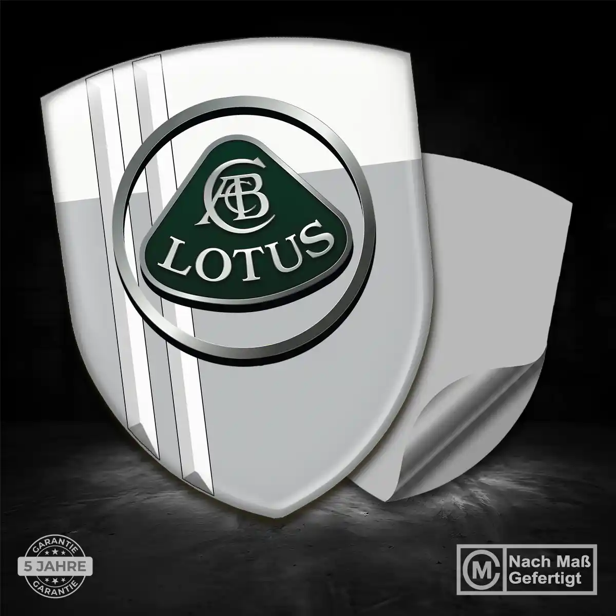 Lotus Emblem Wappen Aufkleber Auto Premiumqualität