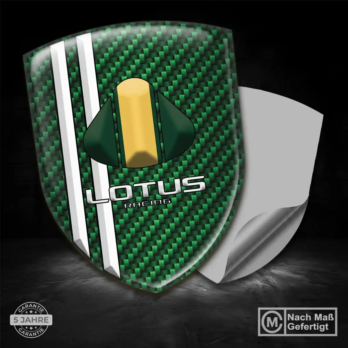 Lotus Emblem Wappen Aufkleber Auto Stilvolles Design