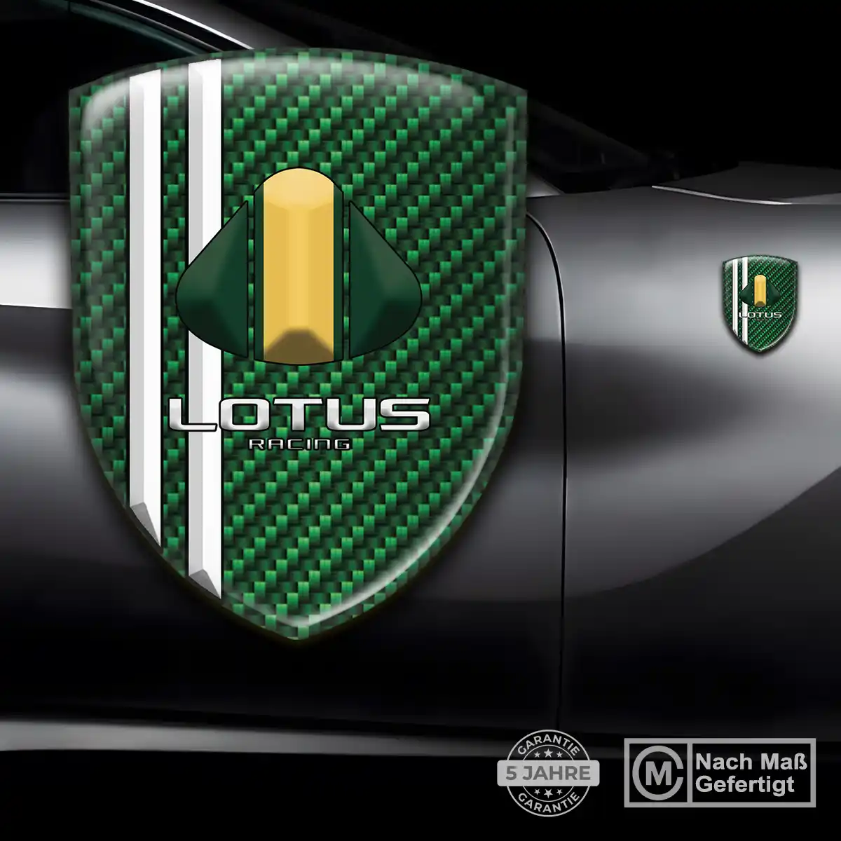 Lotus Emblem Wappen Aufkleber Auto Stilvolles Design