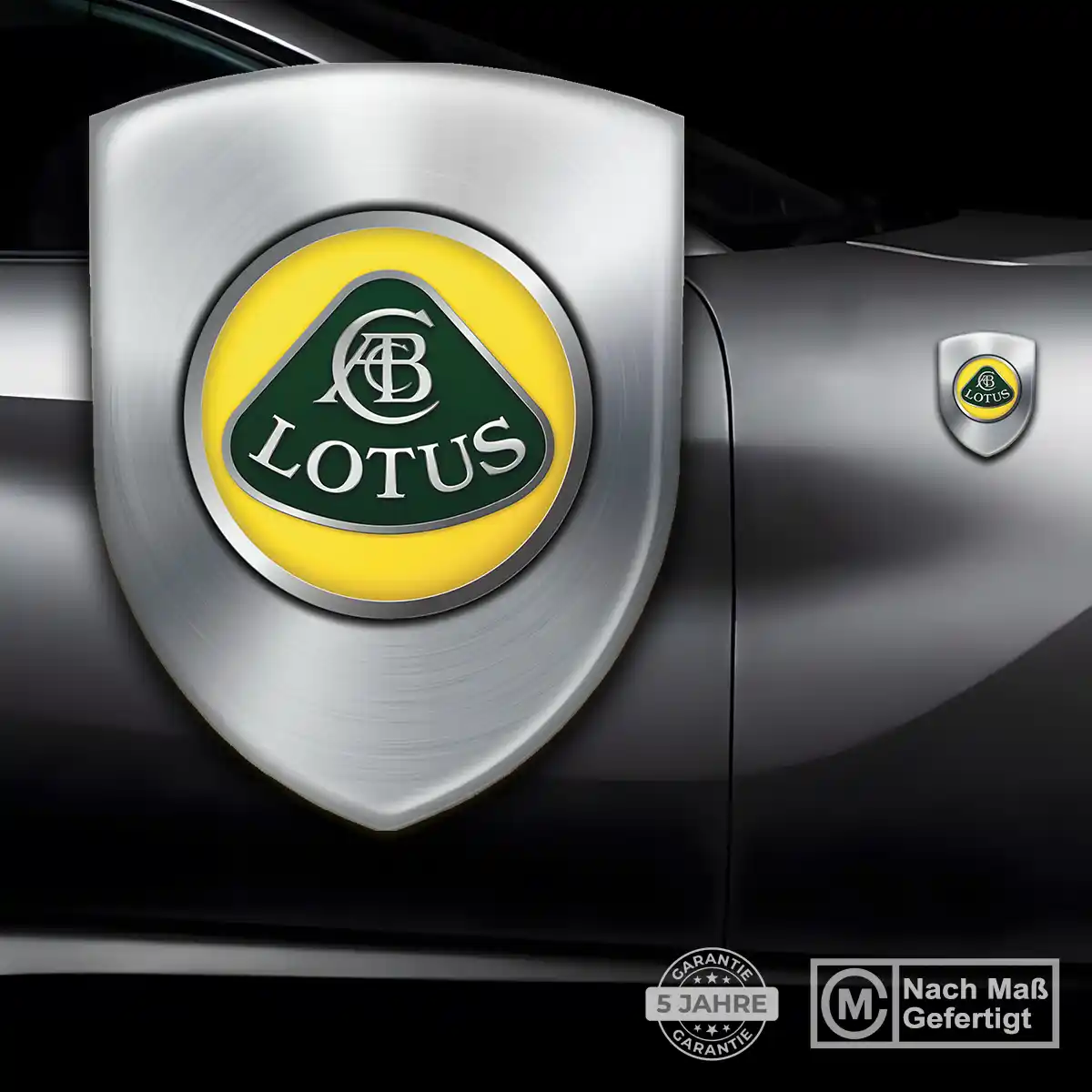 Lotus Emblem Wappen Aufkleber Auto Tuningfahrzeug