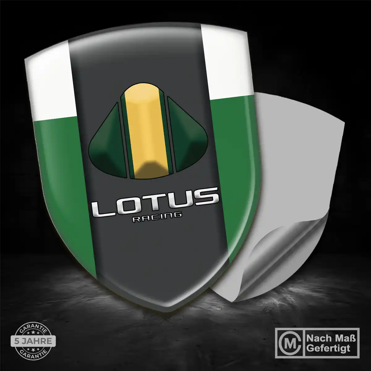 Lotus Emblem Wappen Aufkleber Erstklassige Qualität