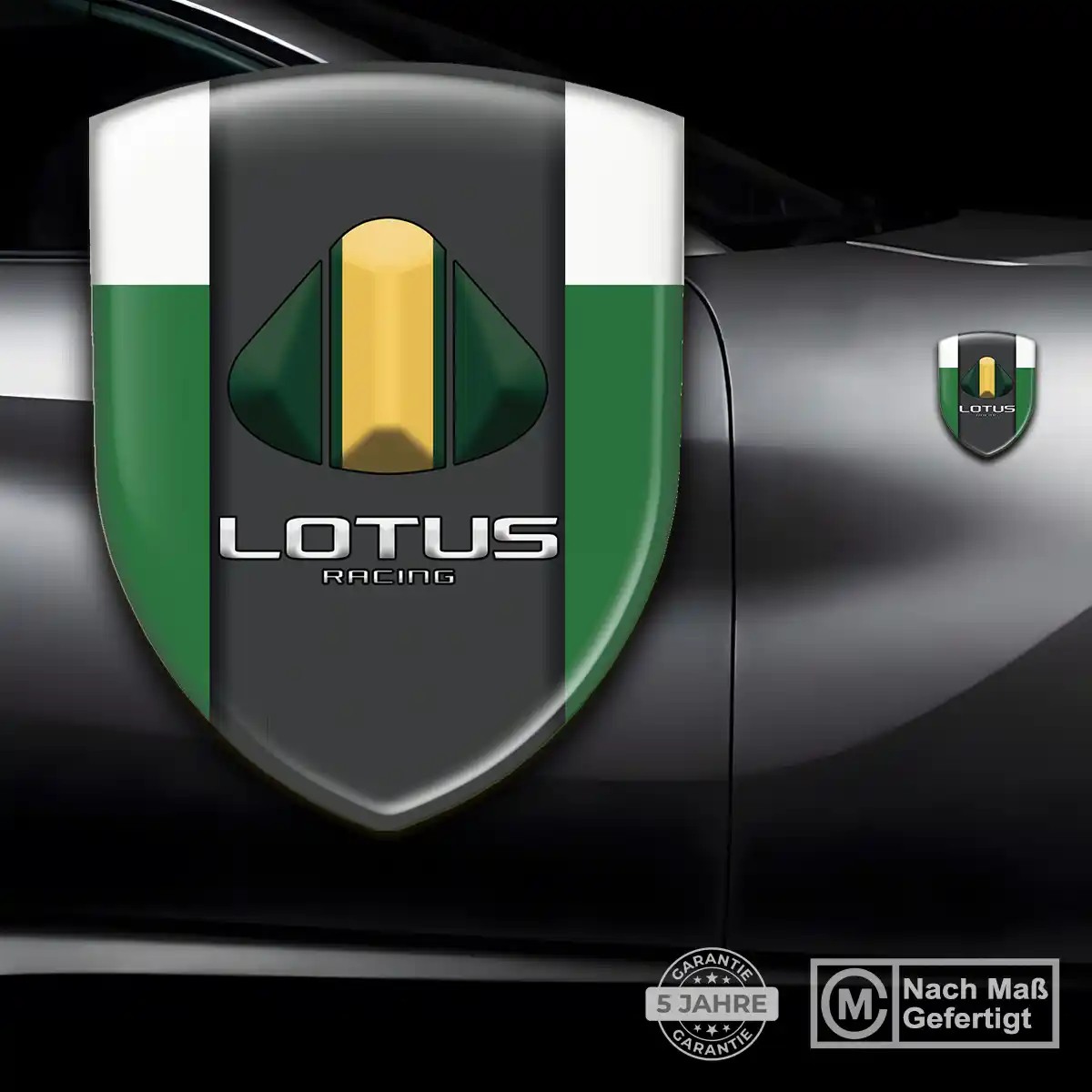 Lotus Emblem Wappen Aufkleber Erstklassige Qualität