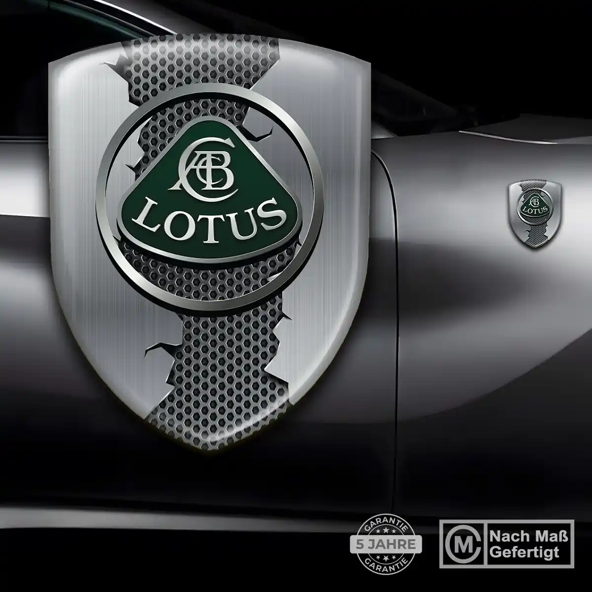 Lotus Emblem Wappen Aufkleber Hohe Qualität