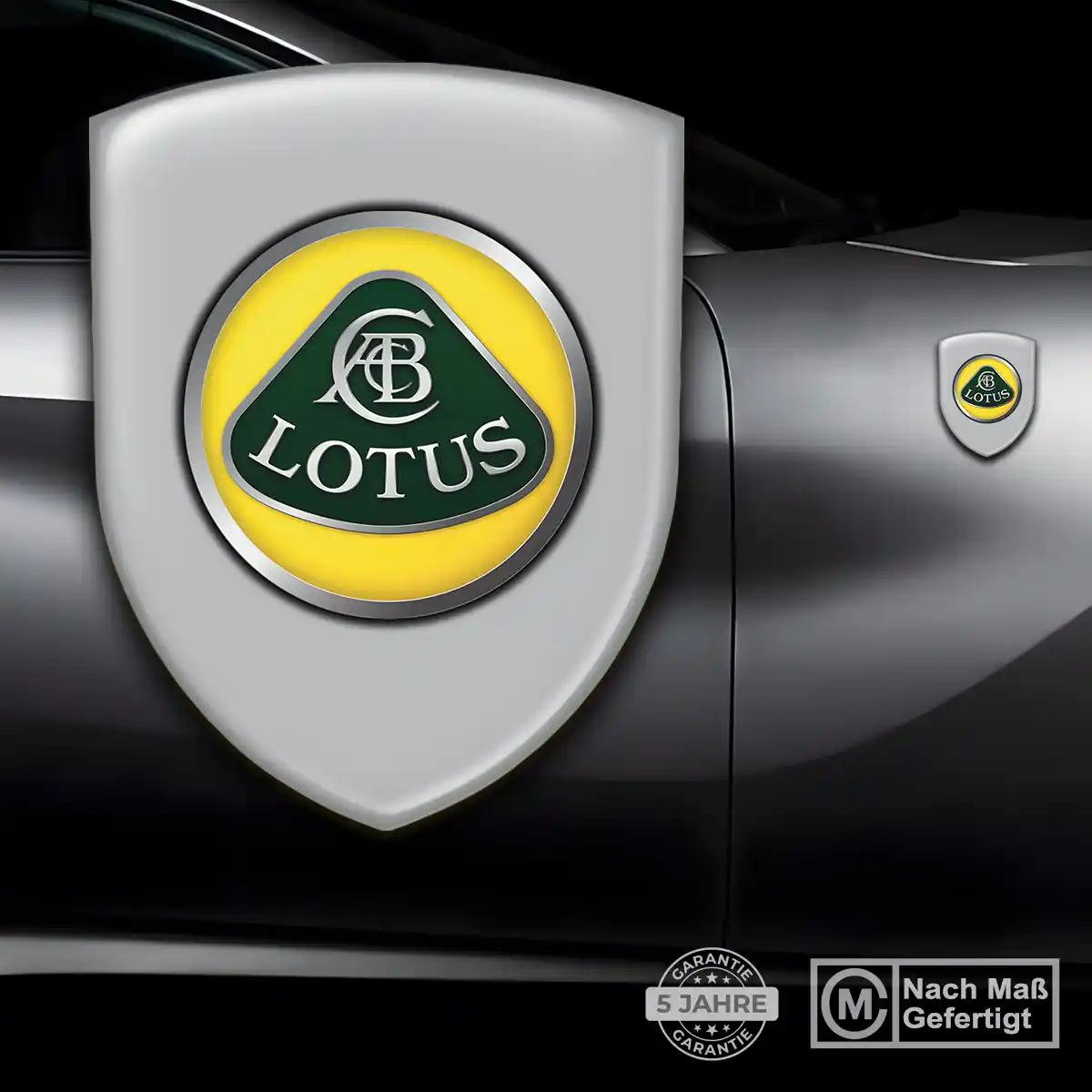 Lotus Emblem Wappen Aufkleber Markenedition