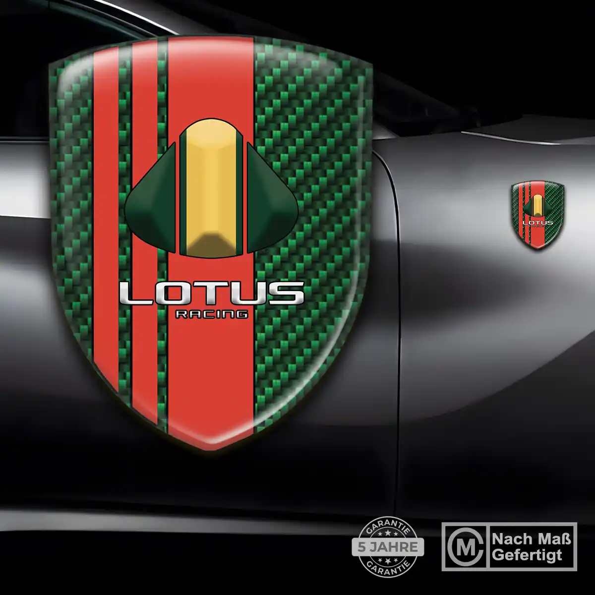 Lotus Emblem Wappen Aufkleber Premium-Edition