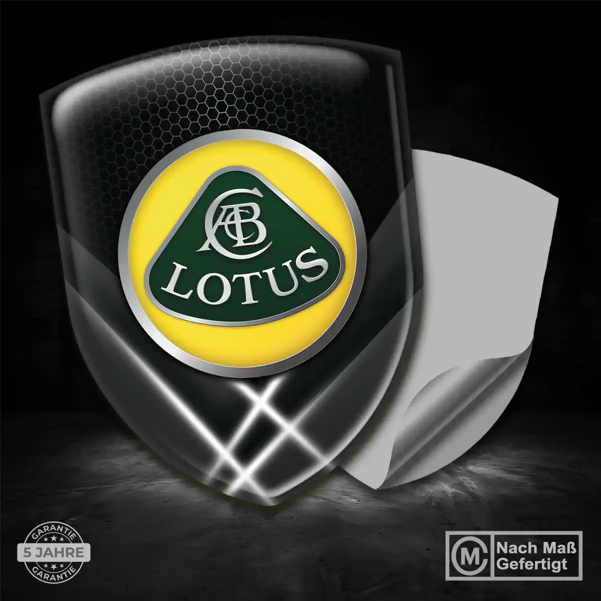 Lotus Emblem Wappen Auto Edles Design
