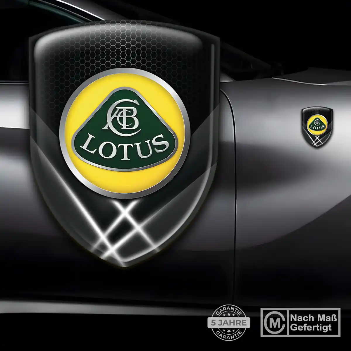 Lotus Emblem Wappen Auto Edles Design
