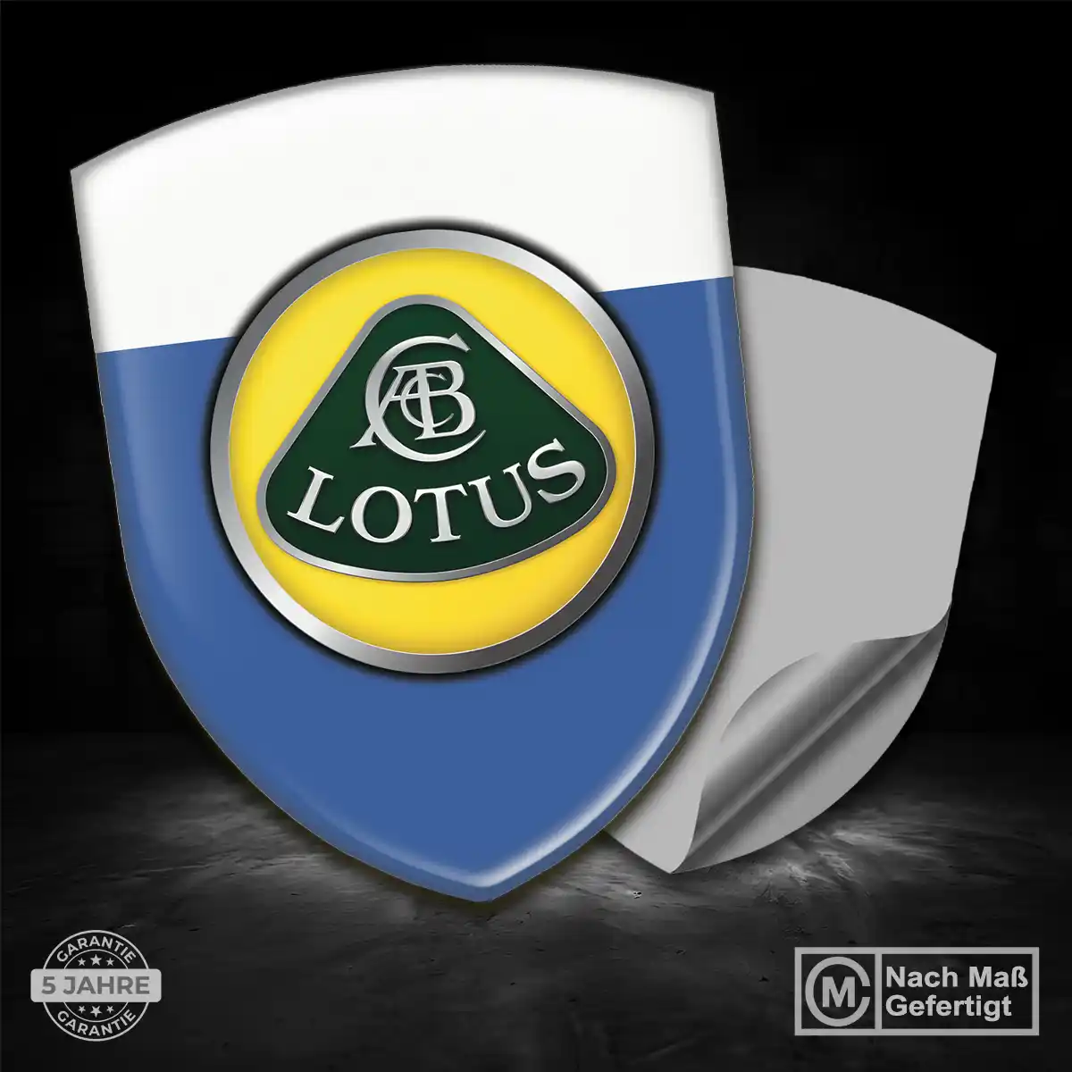 Lotus Emblem Wappen Auto Elegantes Design