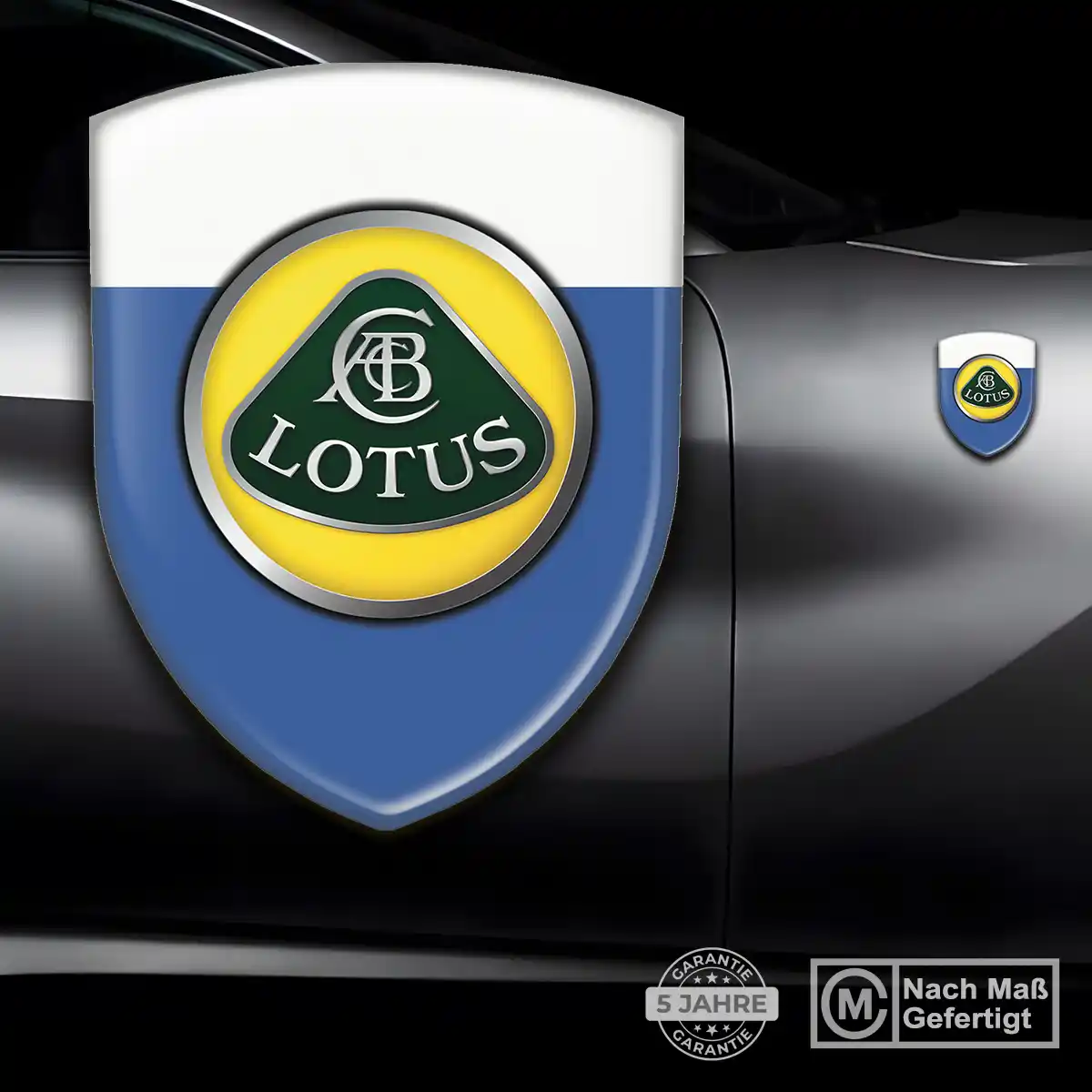 Lotus Emblem Wappen Auto Elegantes Design