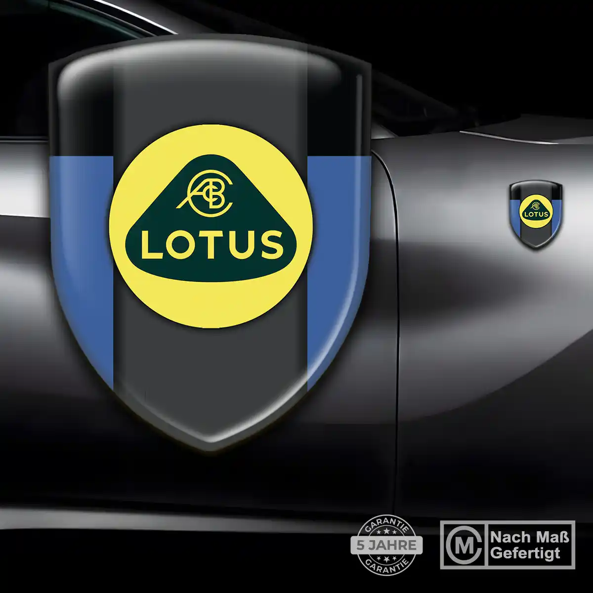 Lotus Emblem Wappen Auto Exterieurdesign