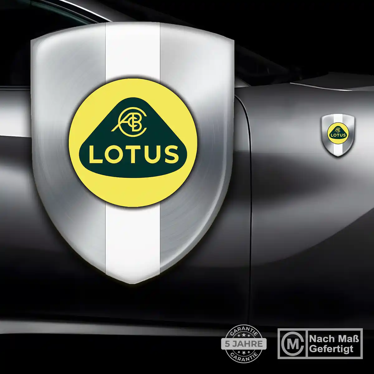 Lotus Emblem Wappen Auto Hochwertiges Harz