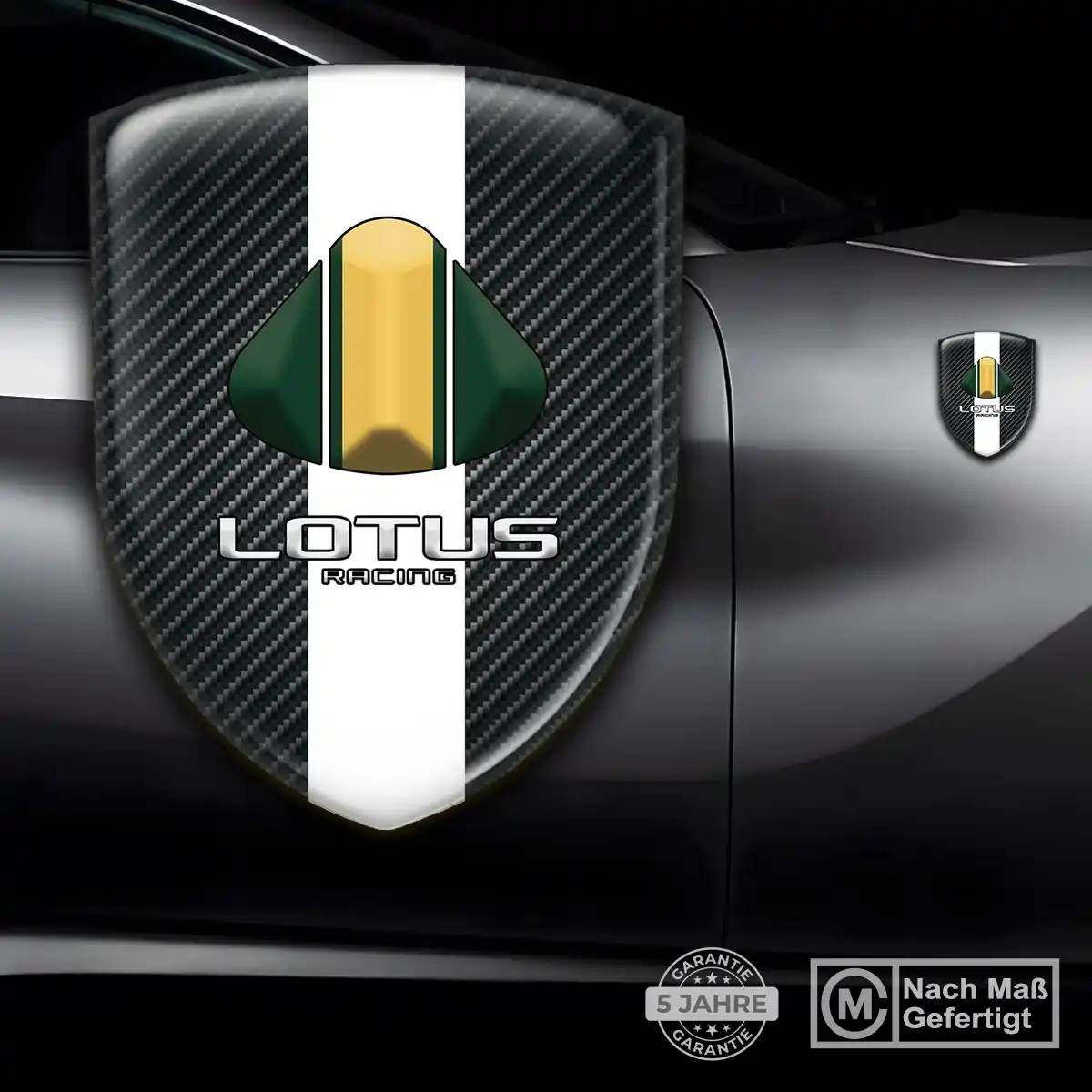 Lotus Emblem Wappen Auto Interieurdesign