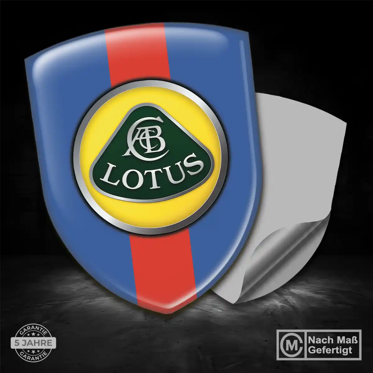 Lotus Emblem Wappen Auto Premium-Edition